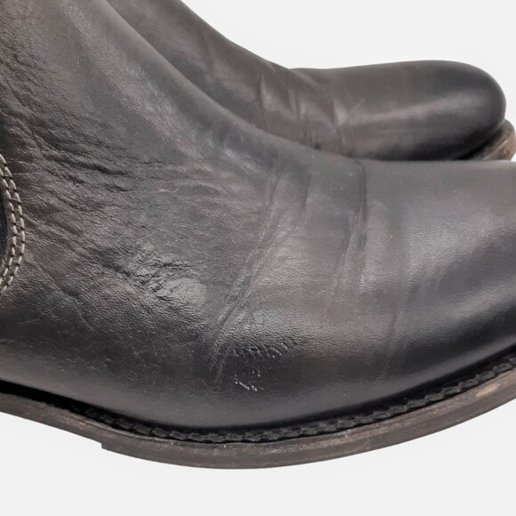 Bed Stu Men's Royce Dark Brown Leather Slip On Boots SZ 11 - Picture 12 of 13